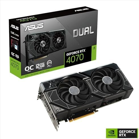 ASUS Dual GeForce® RTX 4070 OC Edition 12GB GDDR6X, IP5X, Auto-Extreme 7