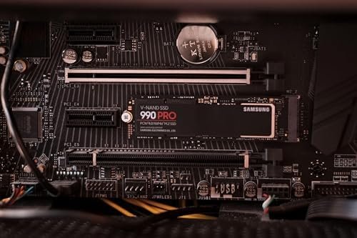 Samsung 990 PRO Series – 2TB PCIe Gen4. X4 NVMe 2.0c – M.2 Internal SSD 12