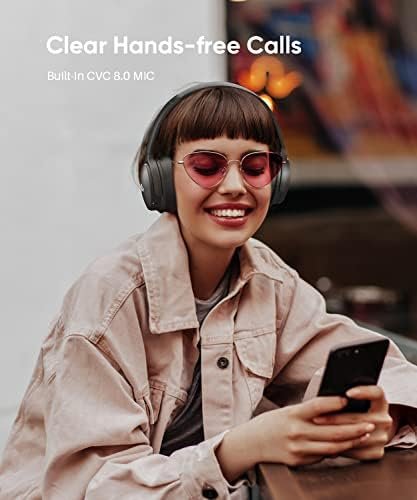 INFURTURE Active Noise Cancelling Headphones, H1 Wireless Over Ear Bluetooth 6