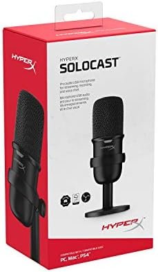 HyperX SoloCast – USB Condenser Gaming Microphone, for PC, PS4, PS5 and Mac 9