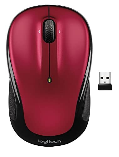 Logitech M325S Mouse, Red 2