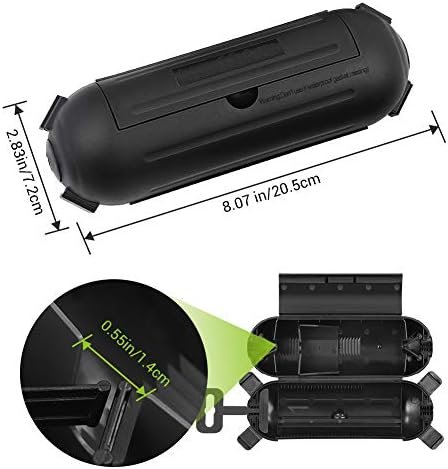 DEWENWILS [4 Pack] Outdoor Extension Cord Safety Cover, Weatherproof Electrical 7