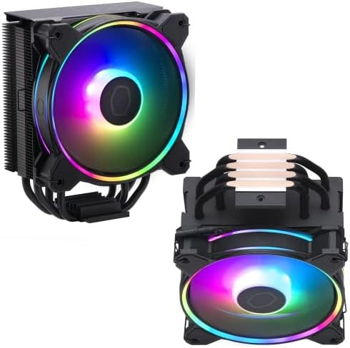 Cooler Master Hyper 212 Halo Black CPU Air Cooler, MF120 Halo² Fan, Dual Loop 13