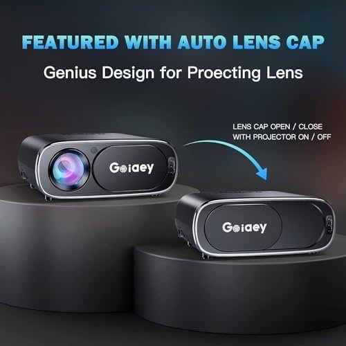 Projector with WiFi-6 and Bluetooth 5.2, 680 ANSI Portable Outdoor 7