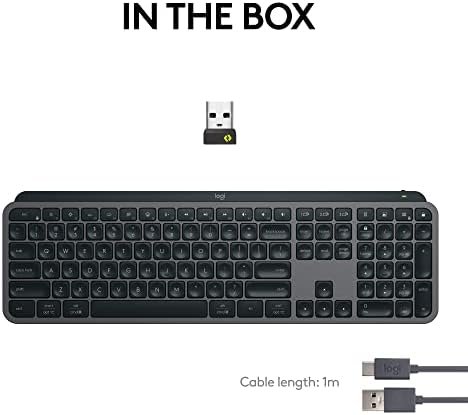 Logitech MX Keys S Wireless Keyboard, Low Profile, Quiet Typing, Backlighting 10