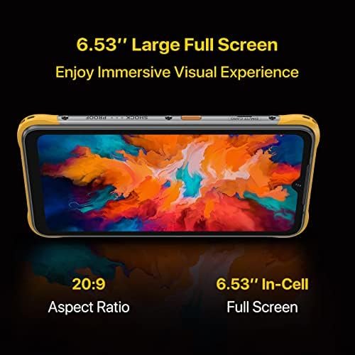 UMIDIGI Rugged Unlocked Smartphones, Bison X10 4G+64GB IP68/IP69K Waterproof 3