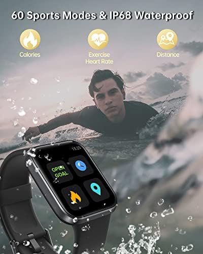 VRPEFIT Smart Watch for Men and Women[Answer/Make Call], 1.7/” Touchscreen 5