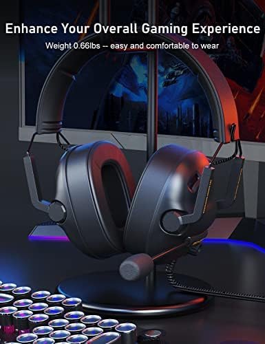 SENZER SG500 Surround Sound Pro Gaming Headset 7