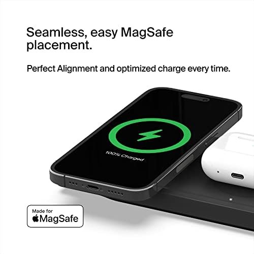 Belkin MagSafe 3-in-1 Fast Wireless Charging Pad for Apple Watch, iPhone 15 5