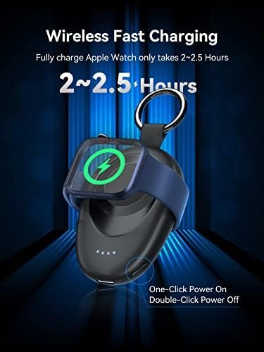 GagaKing for Apple Watch Charger, Portable iWatch Charger Wireless Magnetic 4