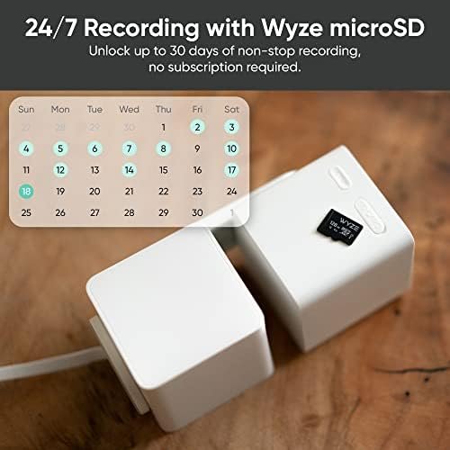 WYZE Cam Pan v3 Indoor/Outdoor IP65-Rated 1080p Pan/Tilt/Zoom Wi-Fi Smart Home 6