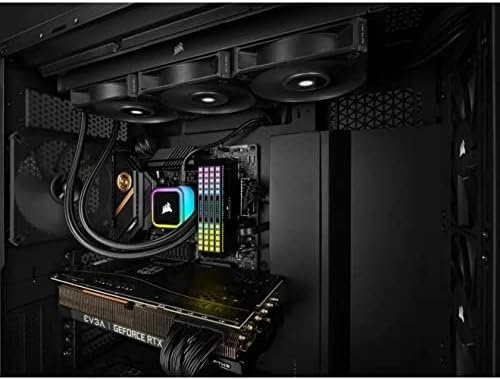 Corsair iCUE H100i RGB Elite Liquid CPU Cooler (16 Dynamic RGB LEDs, 120mm AF 9