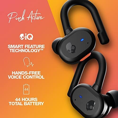 Skullcandy Push Active In-Ear Wireless Earbuds, 43 Hr Battery, Skull-iQ, Alexa 2