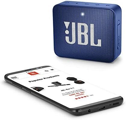 JBL GO2 – Waterproof Ultra Portable Bluetooth Speaker – Blue 5