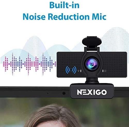 NexiGo N60 1080P Webcam with Microphone, Adjustable FOV, Zoom, Software Control 4