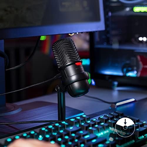 HyperX SoloCast – USB Condenser Gaming Microphone, for PC, PS4, PS5 and Mac 18
