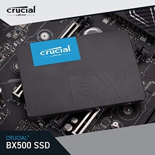 Crucial BX500 2TB 3D NAND SATA 2.5-Inch Internal SSD, up to 540MB/s 2