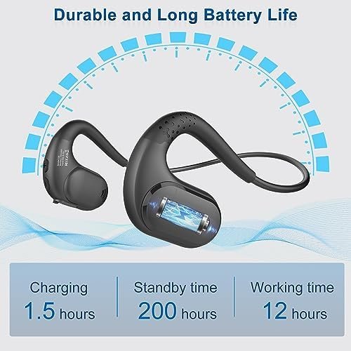 BANIGIPA Bluetooth Headset with Removable Microphone, Noise Cancelling Wireless 5