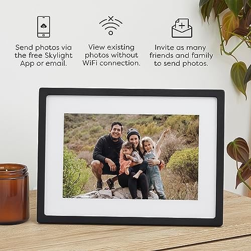 Skylight Digital Picture Frame: WiFi Enabled with Load from Phone Capability 5