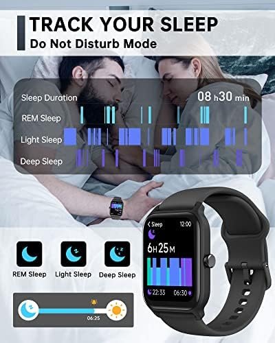 Smart Watch for Men Women, Answer Make Call, Alexa Built-in, 1.8″ Touch Screen 4