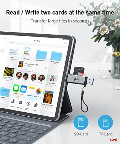 SD Card Reader, uni High-Speed USB C to Micro SD Card Adapter USB 3.0 Dual 5