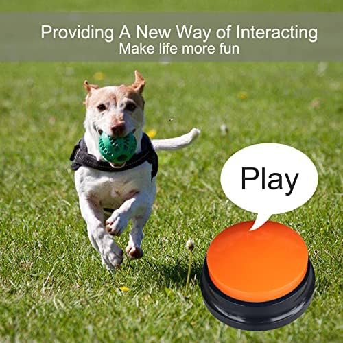 Artist Unknown 4 Color Voice Recording Button, Dog Buttons for Communication Pet 4