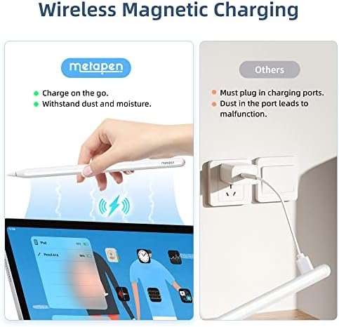 Metapen iPad Pencil A14 Wireless Magnetic Charge 2