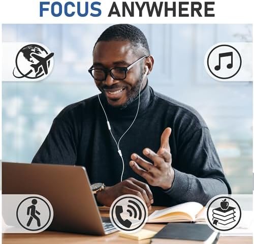 LUDOS FEROX USB C Headphones, 5 Years Warranty, USB-C Earbuds for iPhone 15 Pro 6