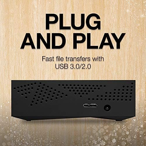 Seagate Desktop Drive 8000 GB 8TB external Hard Drive, 3.5 Inch, USB 3.0 4