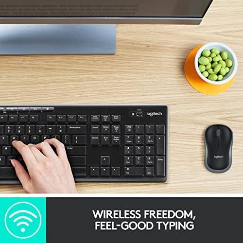 Logitech MK270 Wireless Keyboard And Mouse Combo For Windows, 2.4 GHz Wireless 2
