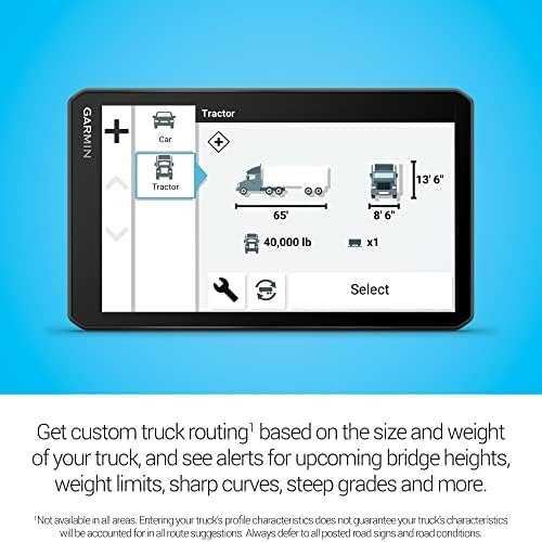 Garmin dēzl OTR710, Large, Easy-to-Read 7” GPS Truck Navigator, Custom Truck 4