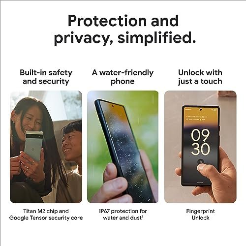 Google Pixel 6a – 5G Android Phone – Unlocked Smartphone with 12 Megapixel 6