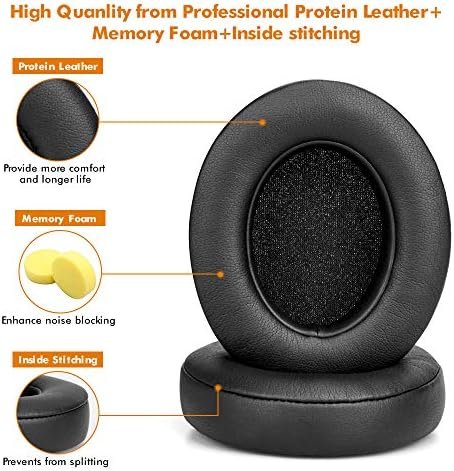 HiFan Replacement Ear Pads for Beats Studio 2.0 & 3.0 Wired/Wireless 4