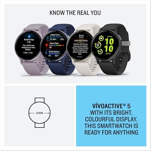 Garmin vívoactive 5, Health and Fitness GPS Smartwatch, AMOLED Display 8