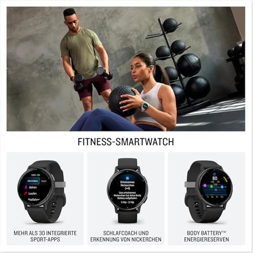 Garmin vívoactive 5, Health and Fitness GPS Smartwatch, AMOLED Display 2