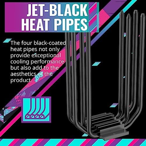 Cooler Master Hyper 212 Halo Black CPU Air Cooler, MF120 Halo² Fan, Dual Loop 4