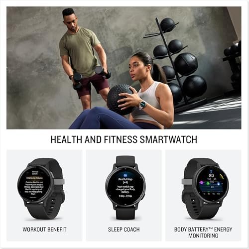 Garmin vívoactive 5, Health and Fitness GPS Smartwatch, AMOLED Display 3