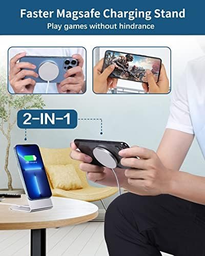 Magnetic Wireless Charger Mag-Safe Charger for iPhone 15/14/13/12 Series 2