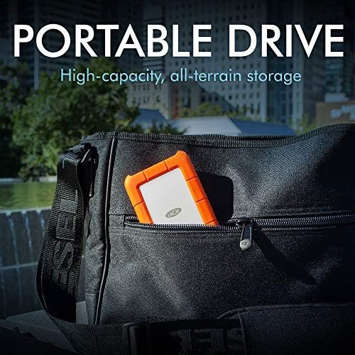 LaCie Rugged Mini 2TB External Hard Drive Portable HDD – USB 3.0/ 2.0 6