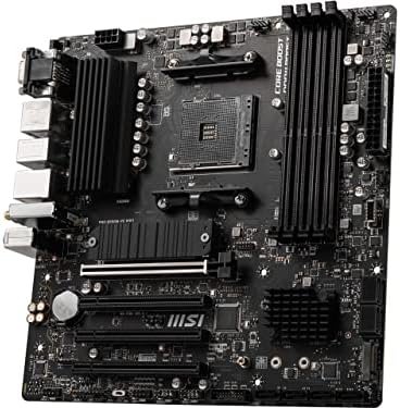 MSI PRO B550M-VC WiFi ProSeries Motherboard (AMD AM4, DDR4, PCIe 4.0, SATA 5