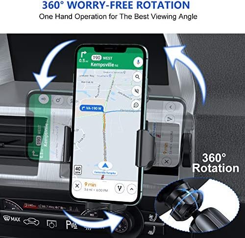 Miracase Upgraded-2nd Generation Universal Phone Holder for Car, Air Vent Car 6