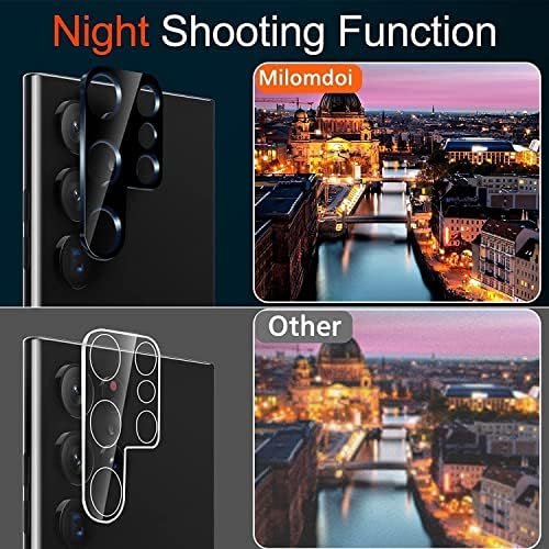 Milomdoi [3+3 Pack] for Samsung Galaxy S23 Ultra Screen Protector [Not Glass] 7