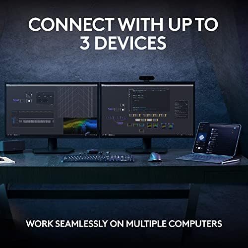 Logitech MX Keys S Wireless Keyboard, Low Profile, Quiet Typing, Backlighting 11