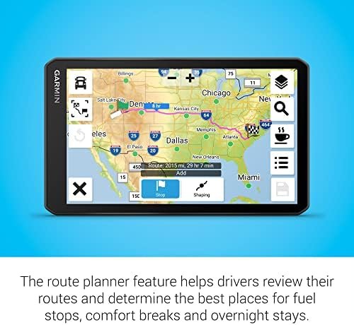 Garmin dēzl OTR710, Large, Easy-to-Read 7” GPS Truck Navigator, Custom Truck 6