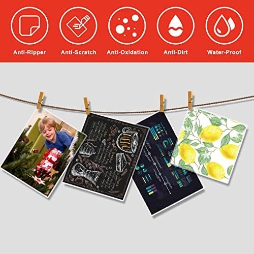 InpourPack Laminating Pouches, 3 Mil Clear Thermal Laminating 5