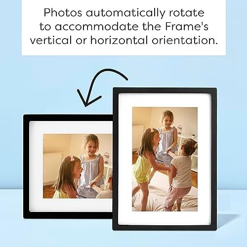 Skylight Digital Picture Frame: WiFi Enabled with Load from Phone Capability 6
