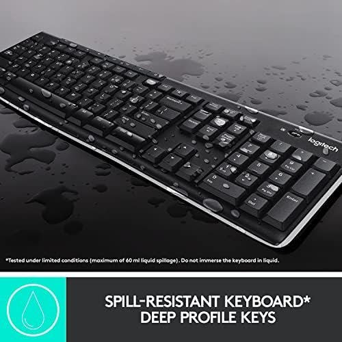 Logitech MK270 Wireless Keyboard And Mouse Combo For Windows, 2.4 GHz Wireless 4