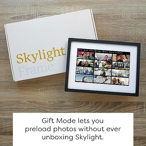 Skylight Digital Picture Frame: WiFi Enabled with Load from Phone Capability 3