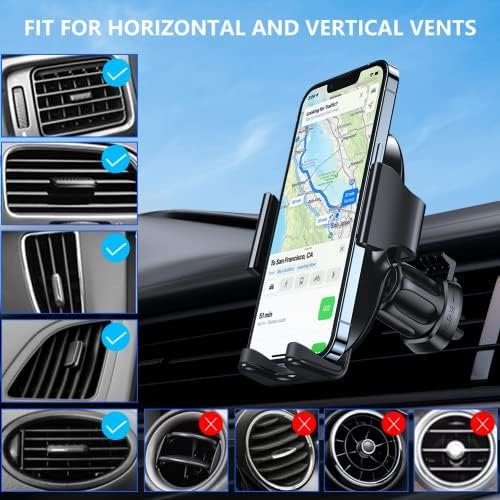 Miracase Upgraded-2nd Generation Universal Phone Holder for Car, Air Vent Car 5