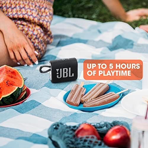 JBL Go 3: Portable Speaker with Bluetooth, Built-in Battery, Waterproof 5